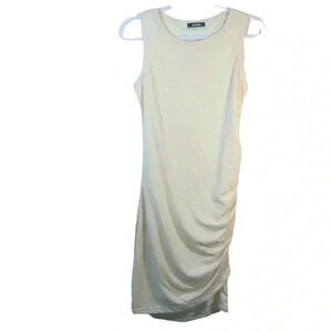 NWOT BTFBM cream bodycon dress